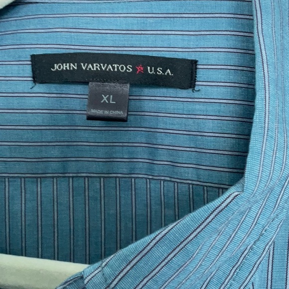 NWT John Varvatos men’s button down shirt size XL - Picture 2 of 4